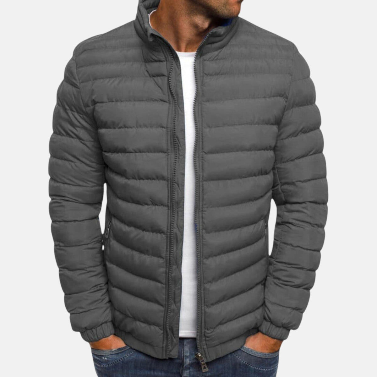 Fausto | Chaqueta acolchada minimalista
