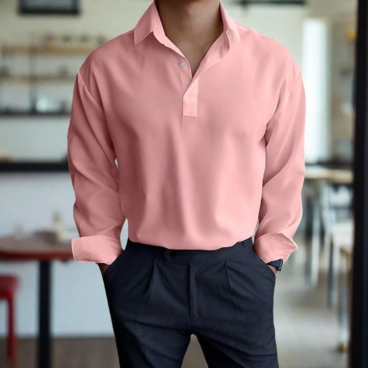 Tristan | Polo de manga larga para hombre