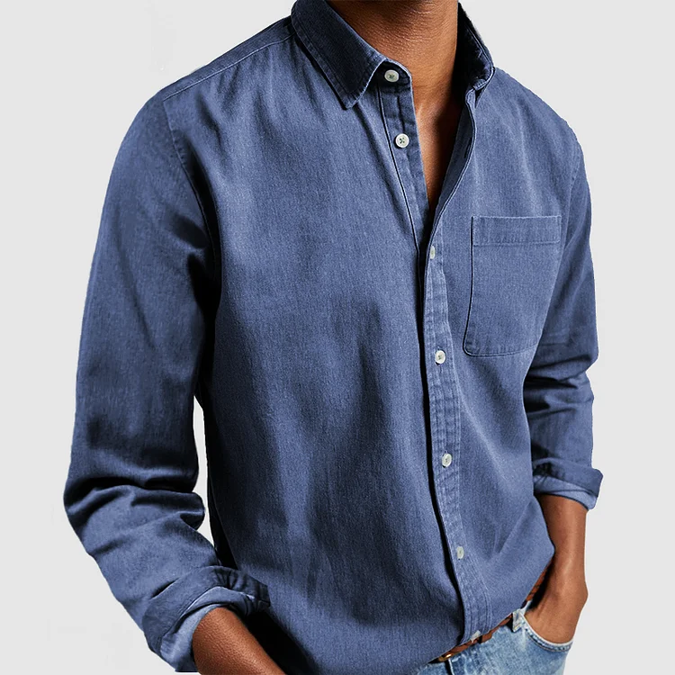 Teófilo | Camisa casual de algodón