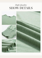 Berta | Blusa sencilla de cuello redondo