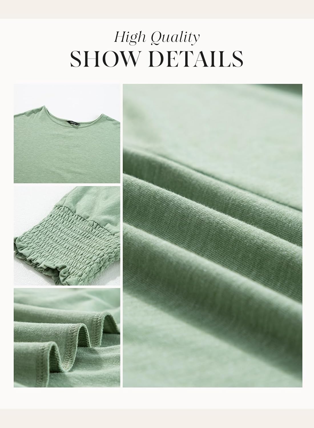 Berta | Blusa sencilla de cuello redondo