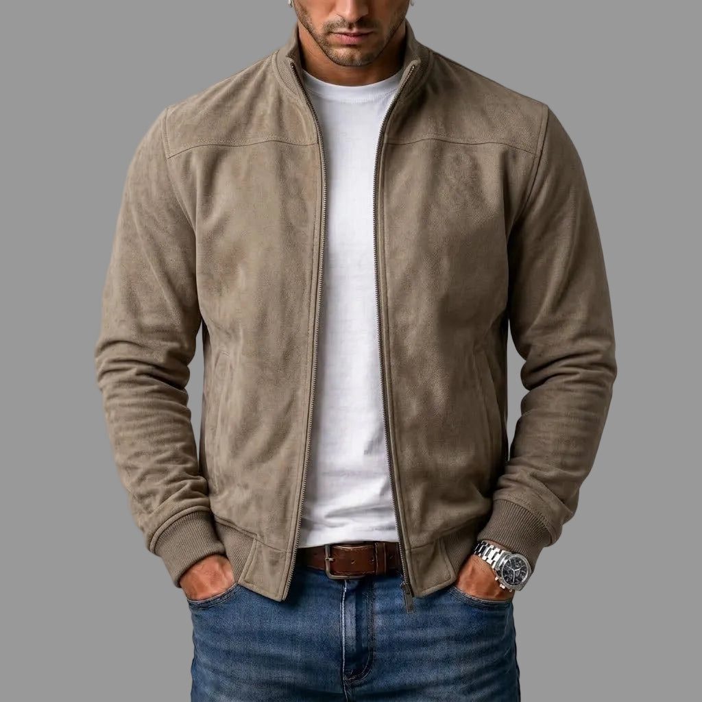 Andrés | Cazadora bomber efecto ante (1+1 GRATIS)