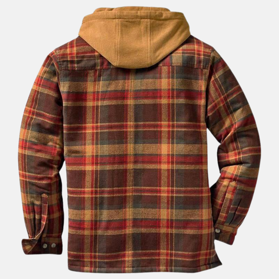 Benito | Chaqueta de franela a cuadros