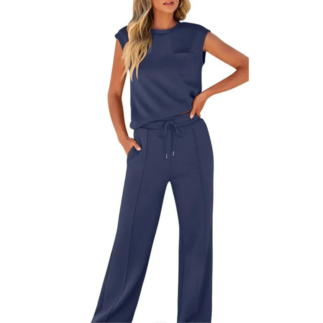 Rina | Conjunto lounge casual de verano