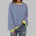 Tania | Sudadera de rayas de manga larga