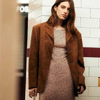 Norma | Chaqueta retro con cuello solapa