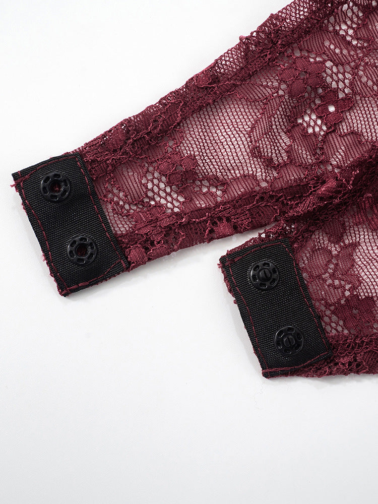 Aubrey | Abendkleid mit Spitzendetails