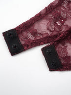 Blanca | Vestido de noche con detalles de encaje