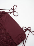 Aubrey | Abendkleid mit Spitzendetails