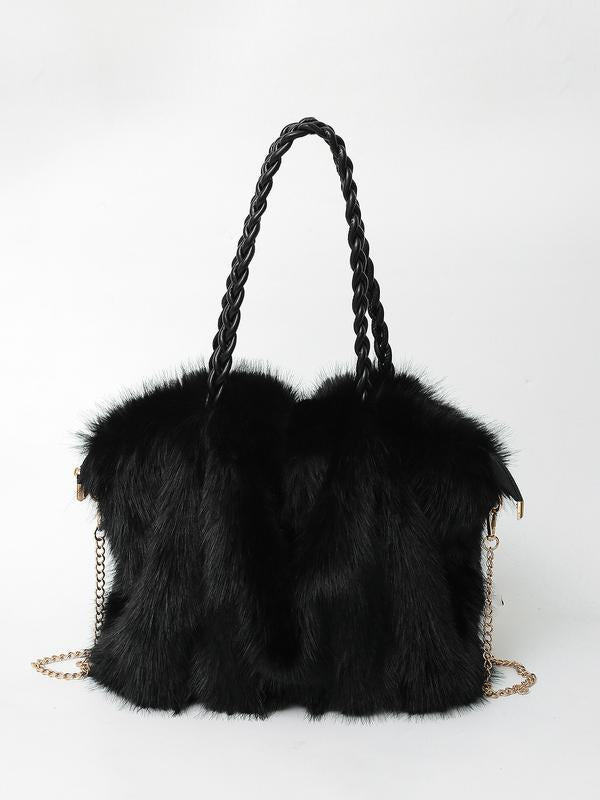 Elisa | Bolso de hombro de terciopelo versátil