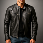Ezequiel | Chaqueta efecto piel vintage