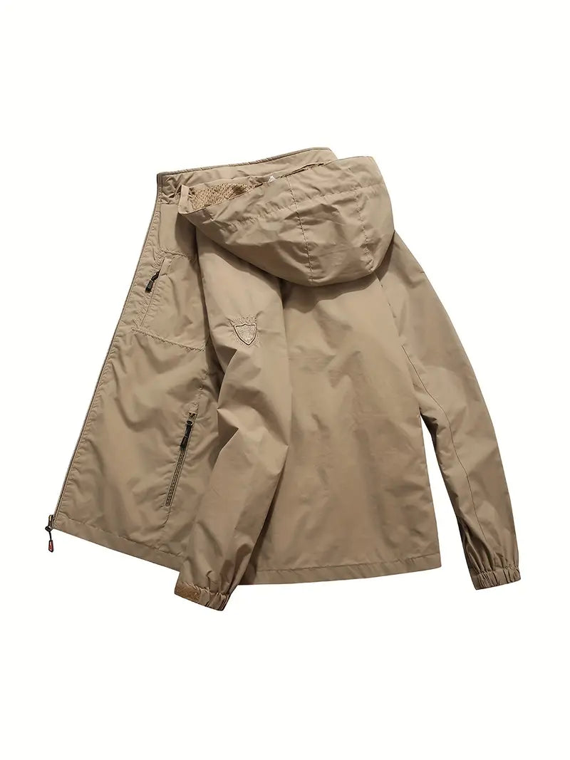 César | Chaqueta de entretiempo con capucha oculta