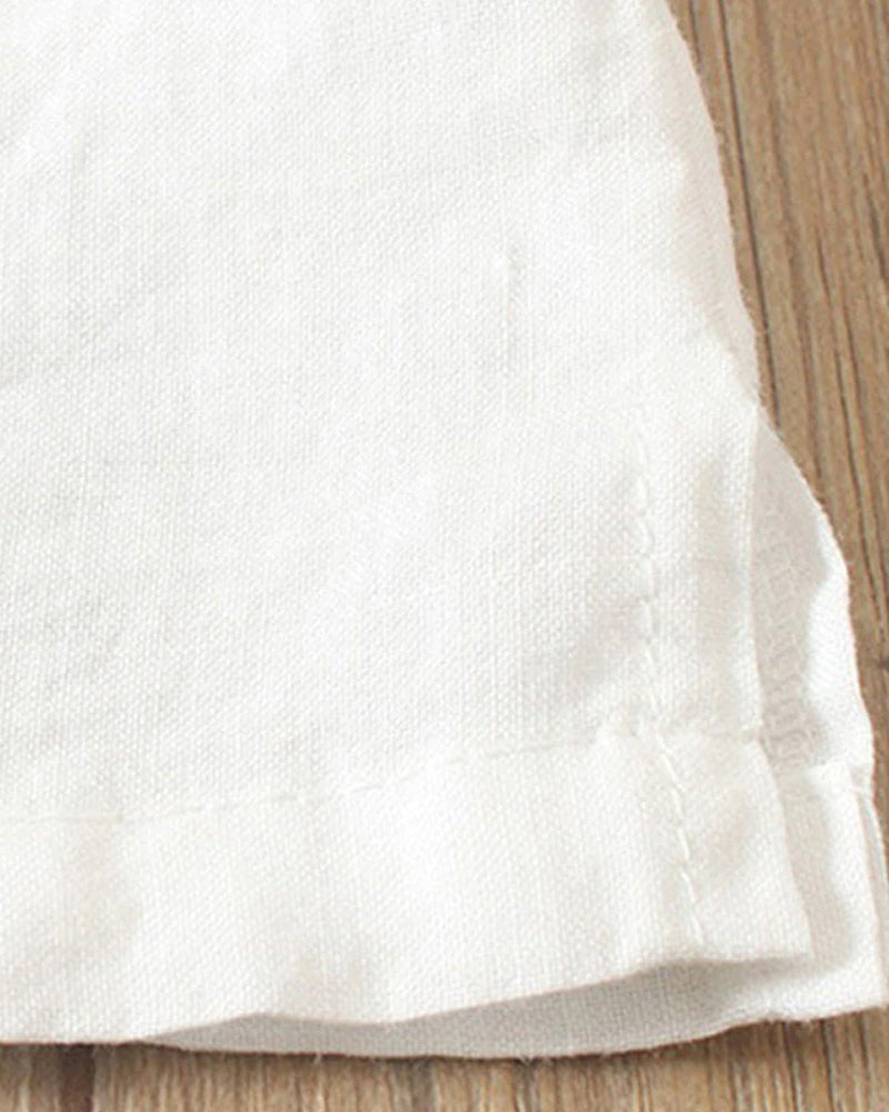 Ainara | Blusa casual con botones asimétricos