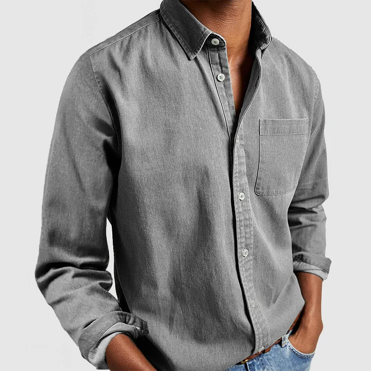 Teófilo | Camisa casual de algodón