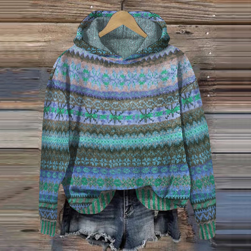Rafaela | Sudadera con capucha de jacquard