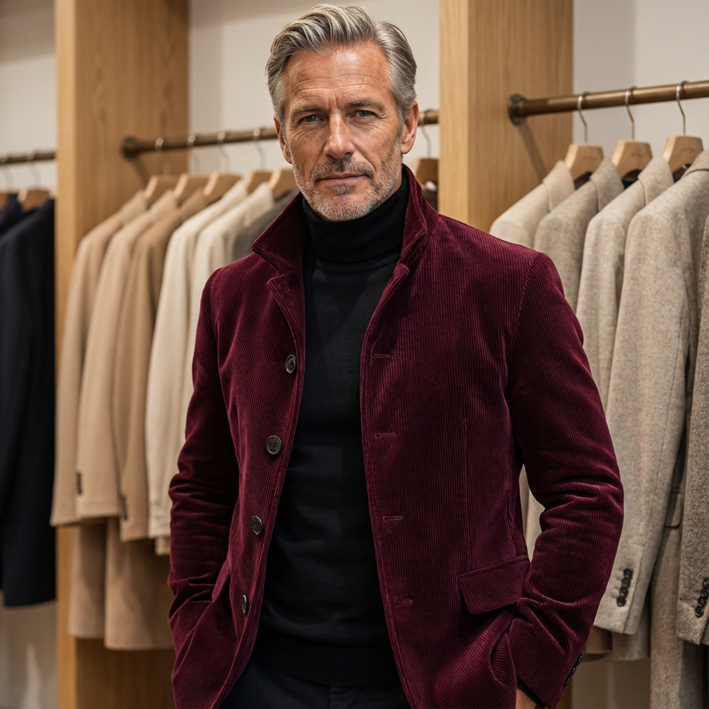 Íñigo | Chaqueta elegante de aire vintage