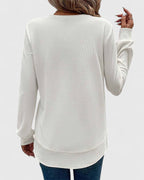 Sandra | Top chic con abertura lateral
