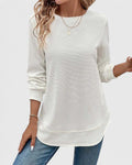 Sandra | Top chic con abertura lateral