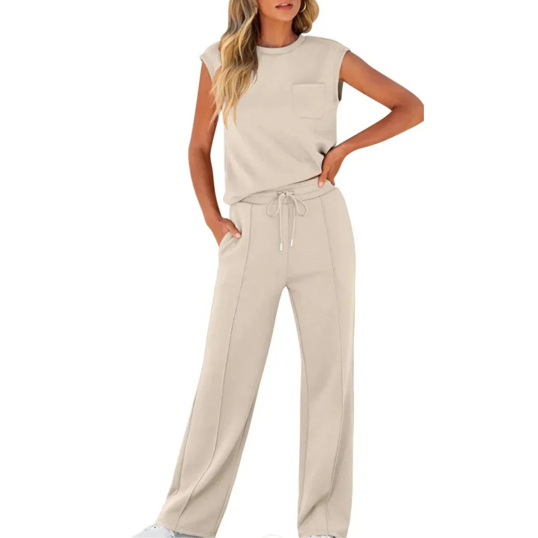 Rina | Conjunto lounge casual de verano