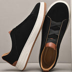 Gil | Zapatillas slip-on de efecto ante