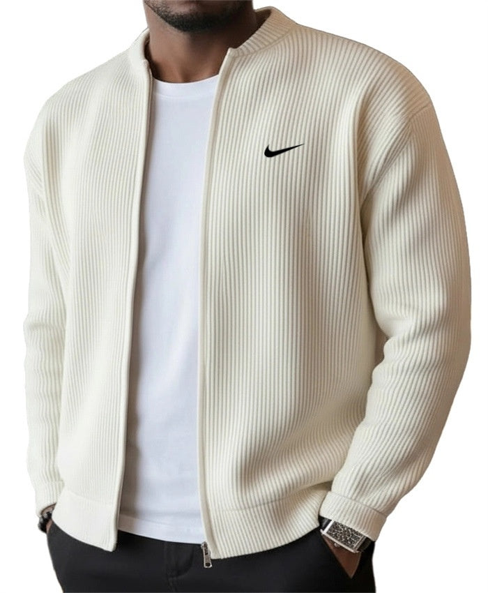 Diego | Chaqueta de punto texturizada con cremallera