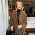 Norma | Chaqueta retro con cuello solapa