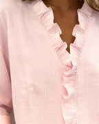 Carlota | Blusa elegante con escote en V