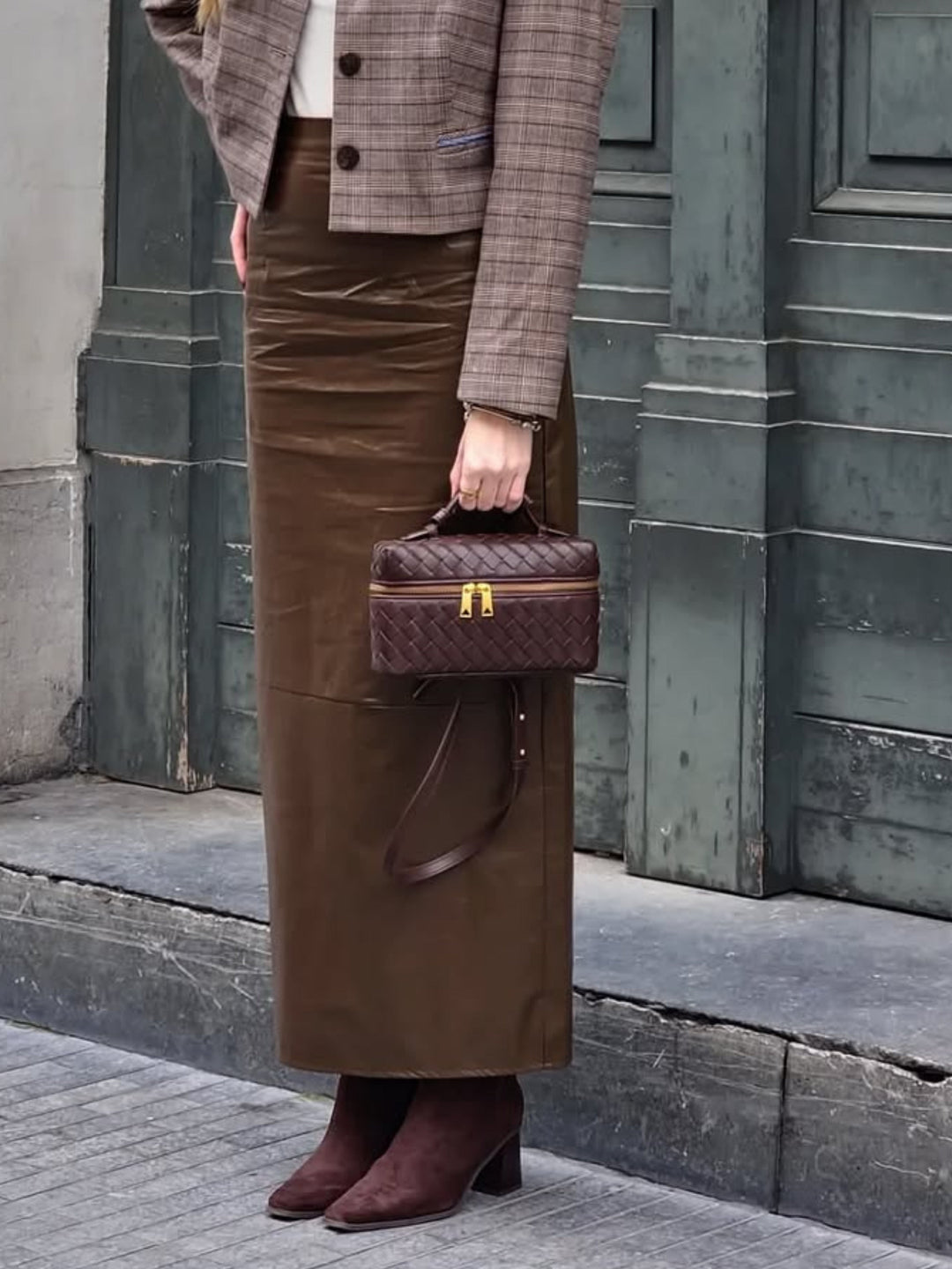 Julia | Bolso trenzado estructurado