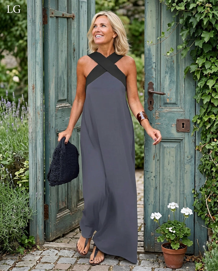 Delphine | Vestido de verano con detalle cruzado