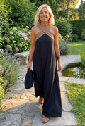 Delphine | Vestido de verano con detalle cruzado