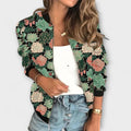 Gisela | Chaqueta estampada con cremallera