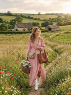 Adira | Vestido maxi off-shoulder con detalle fruncido