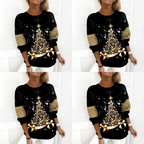 Mercè | Jersey con estampado navideño