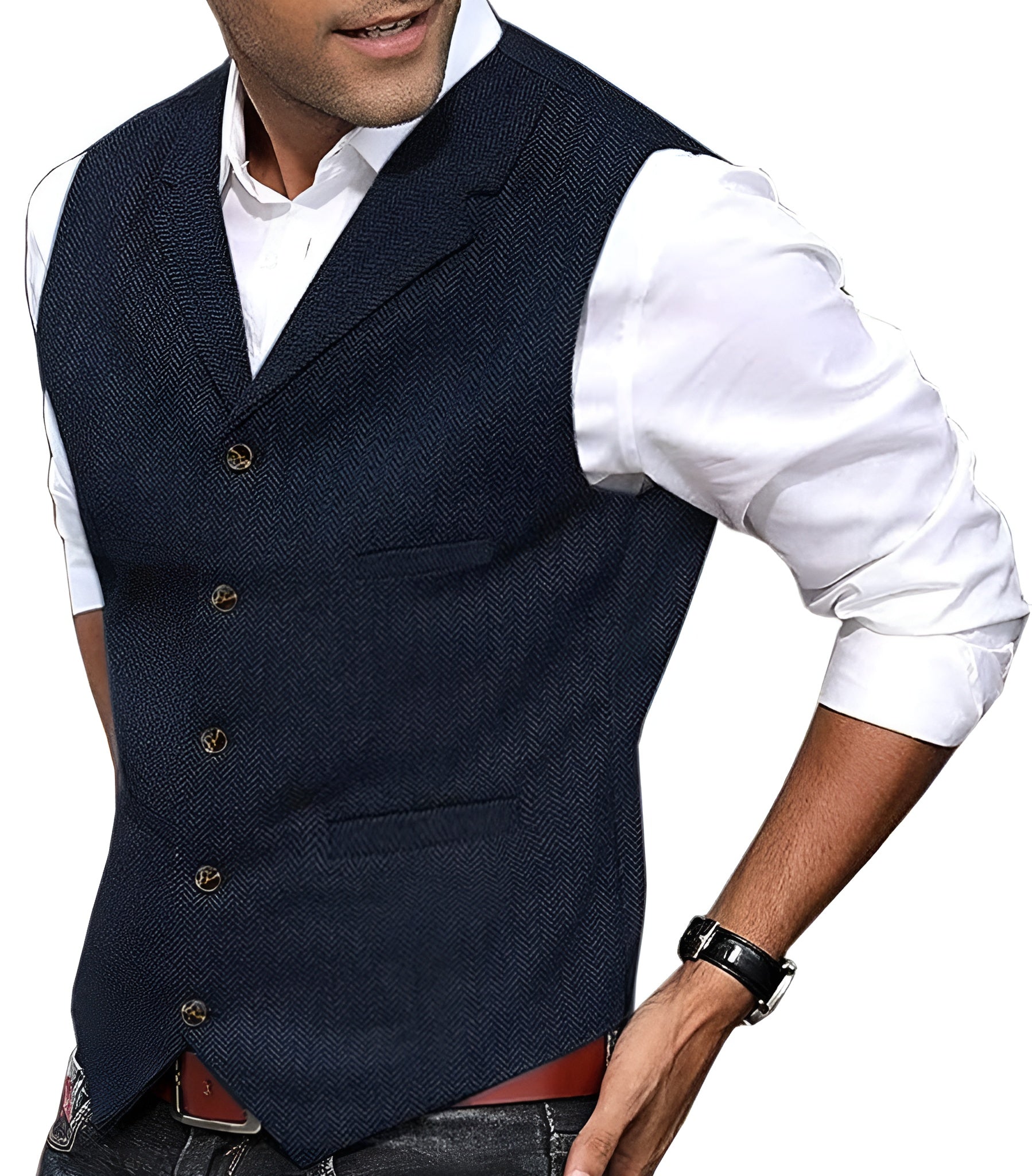 Aurelio | Chaleco vintage de vestir