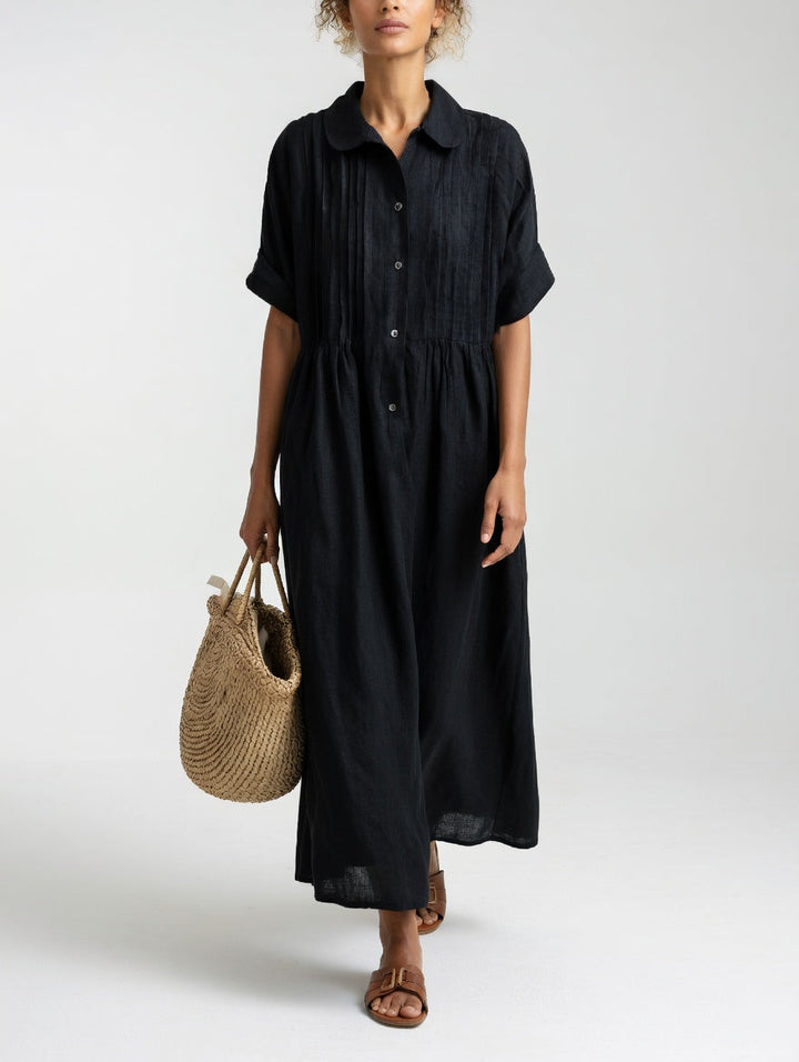 Alexis | Vestido camisero fluido de verano