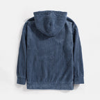 Filiberto | Sudadera con capucha de pana a rayas
