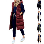 Bodywarmer Dames met een Dikke Pluchen Vulling en Extra Bedekking