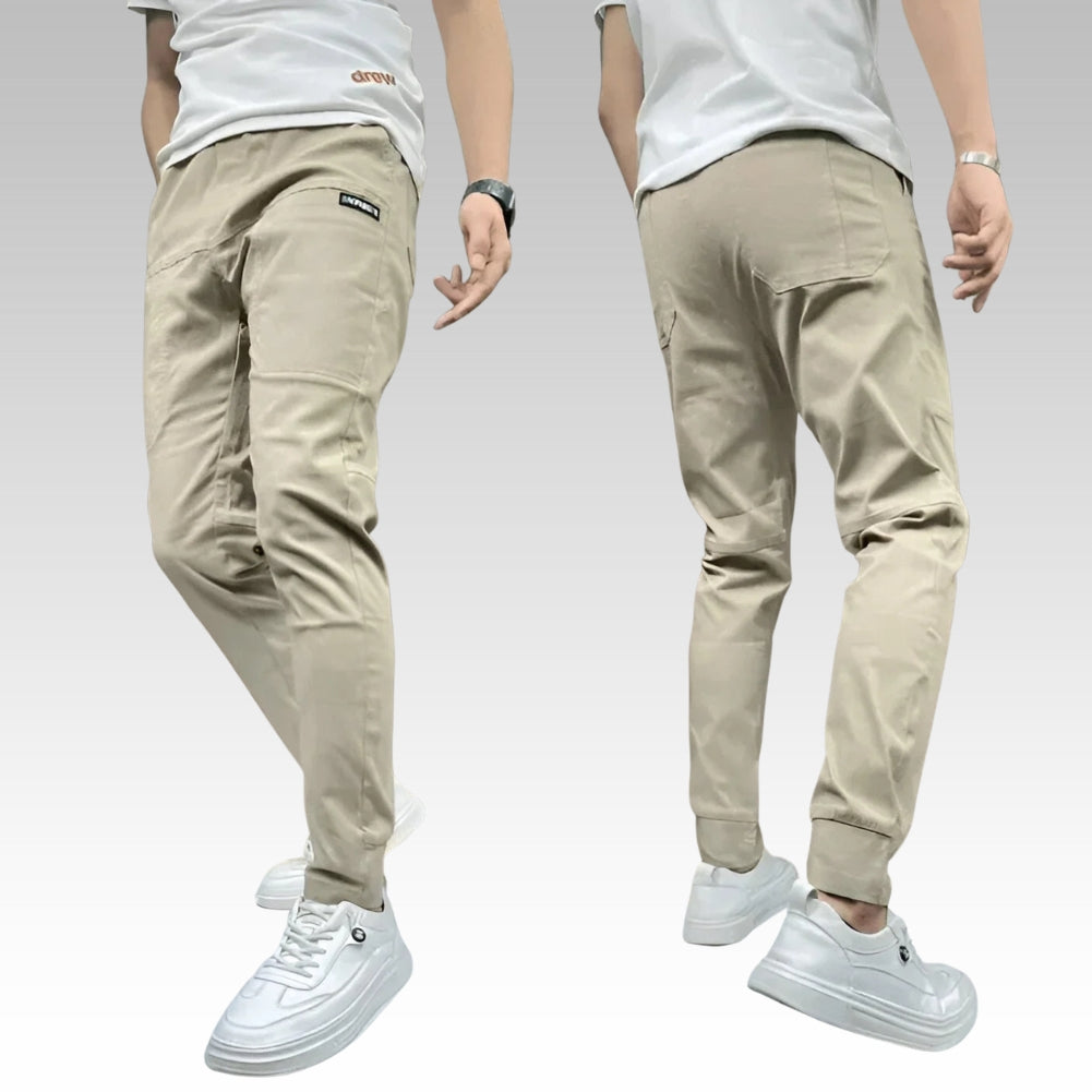 Tommaso | Pantalón cargo premium elástico
