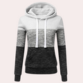 Celia | Sudadera con capucha colorblock