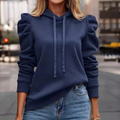 Encarna | Sudadera con capucha y mangas abullonadas