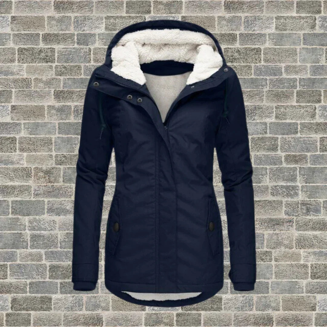 Naiara | Chaqueta de invierno forrada con capucha