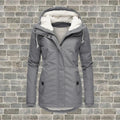 Naiara | Chaqueta de invierno forrada con capucha