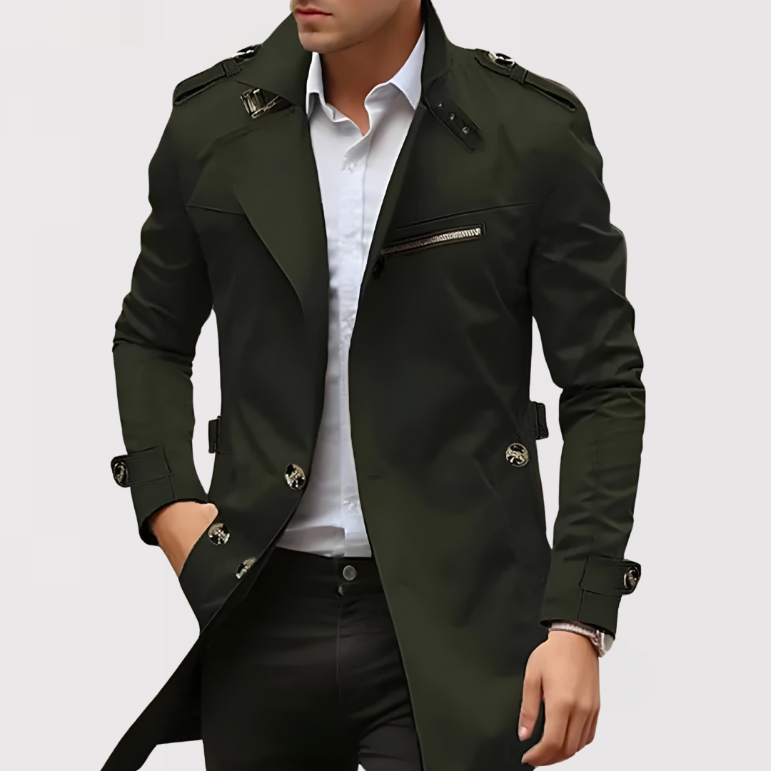Iker | Abrigo largo elegante