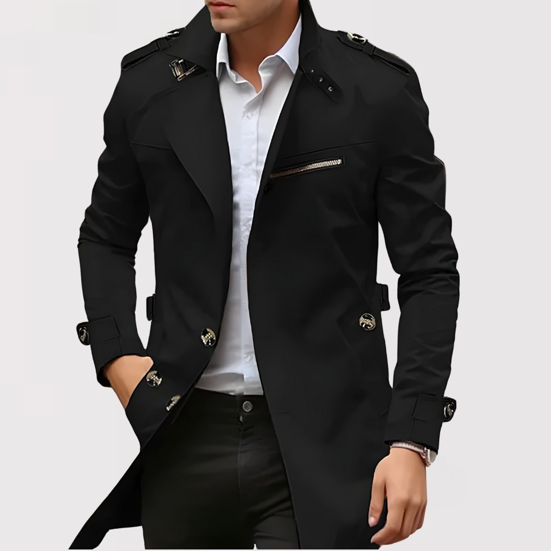 Iker | Abrigo largo elegante