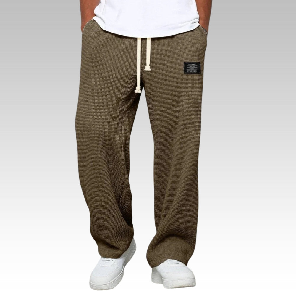 Samuel | Pantalón ancho de confort con cintura ajustable