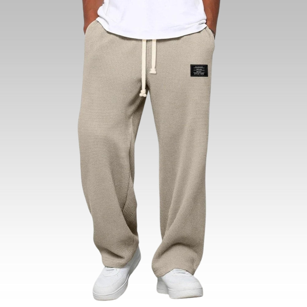 Samuel | Pantalón ancho de confort con cintura ajustable