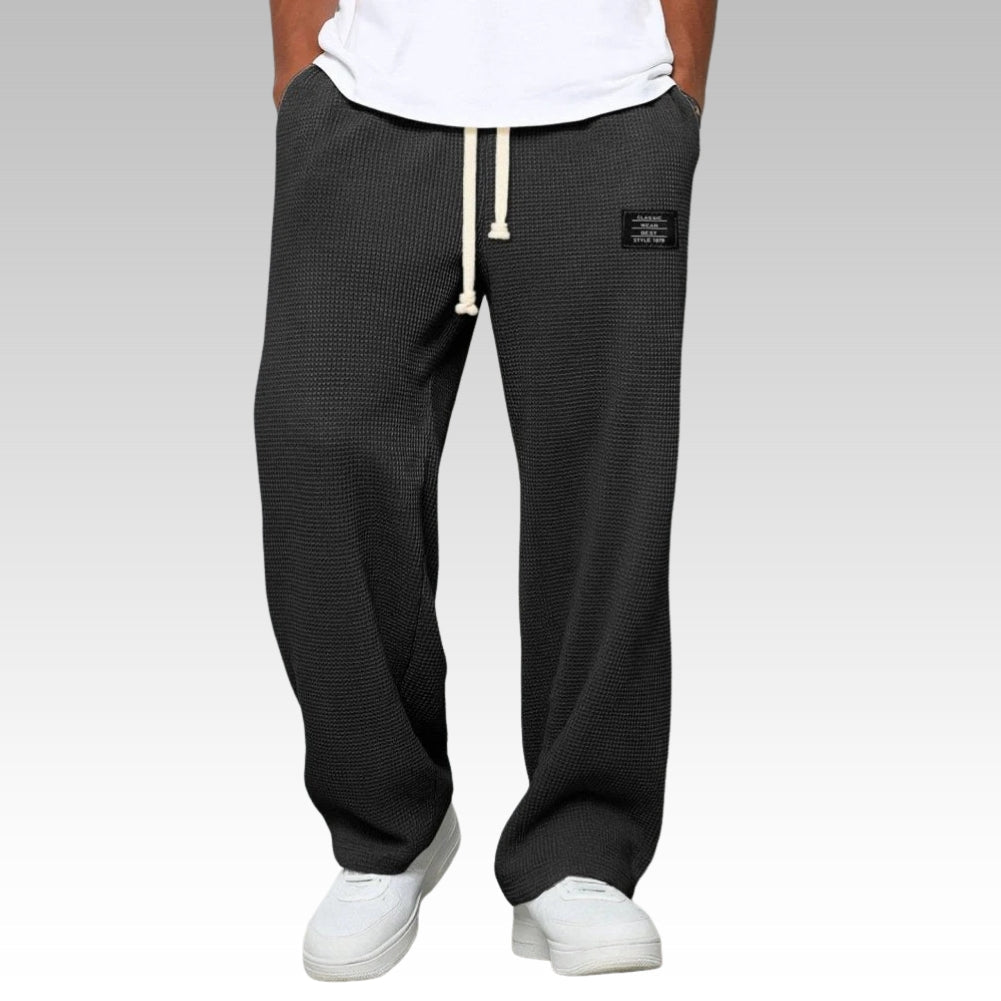 Samuel | Pantalón ancho de confort con cintura ajustable