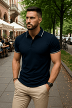 Anacleto | Polo slim fit de algodón