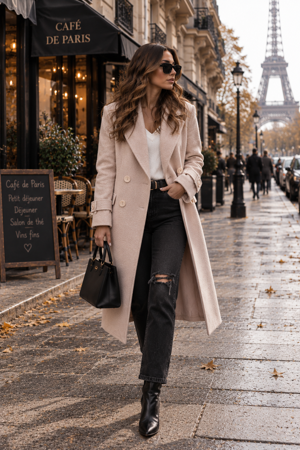 Carlota | Abrigo de invierno largo con botones