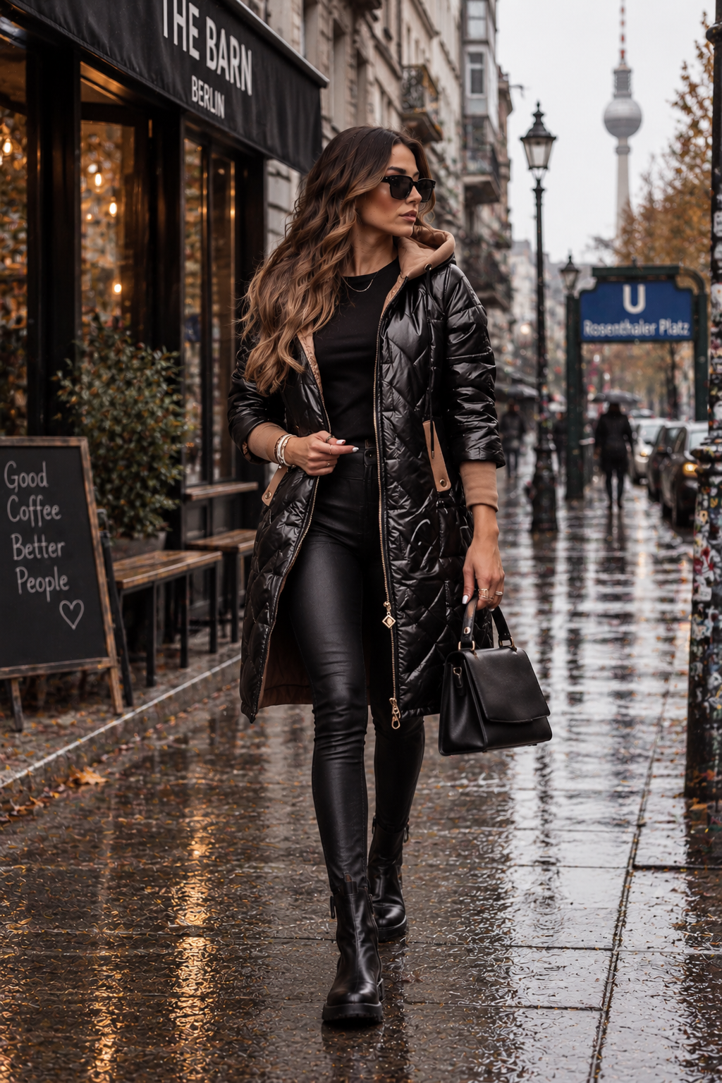 Susana | Chaqueta acolchada con capucha